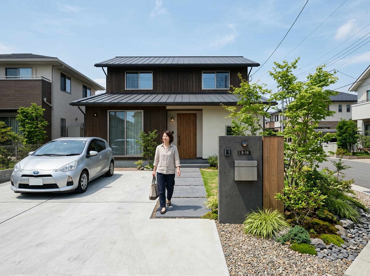 外構・駐車場｜塩尻市 M様邸