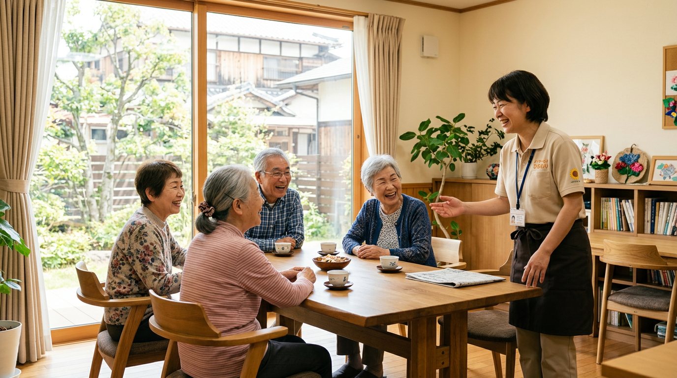 ひまわりデイサービスの様子